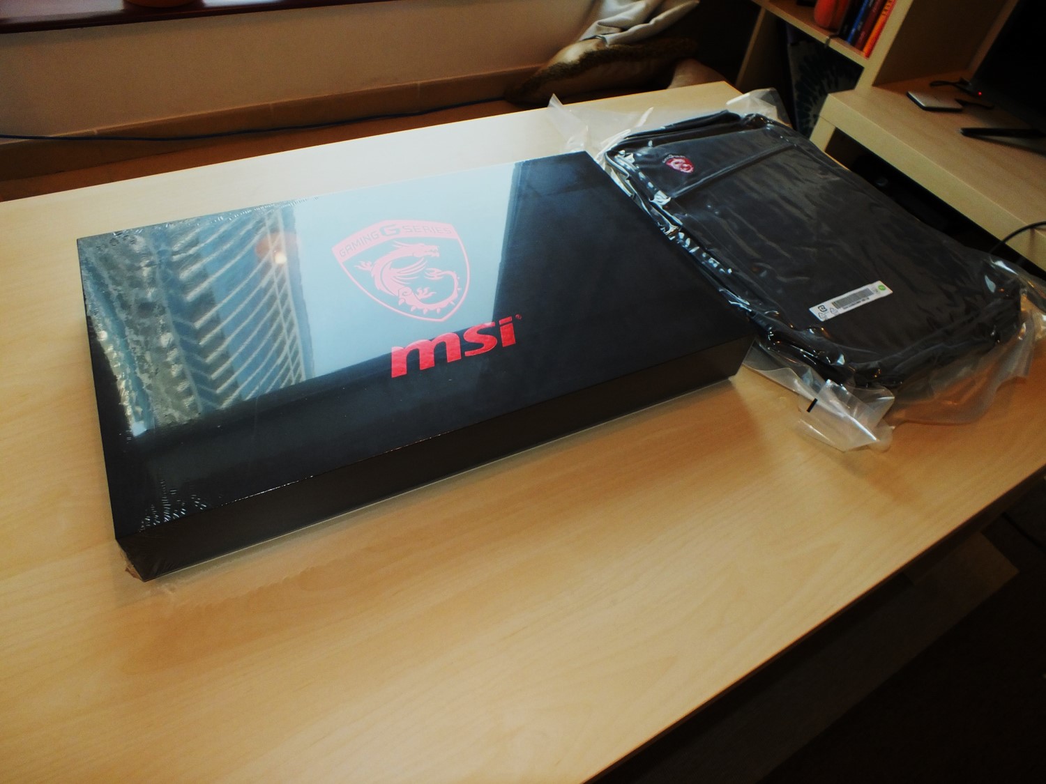 2- MSI GS60 6QE Ghost Pro Box and Bag