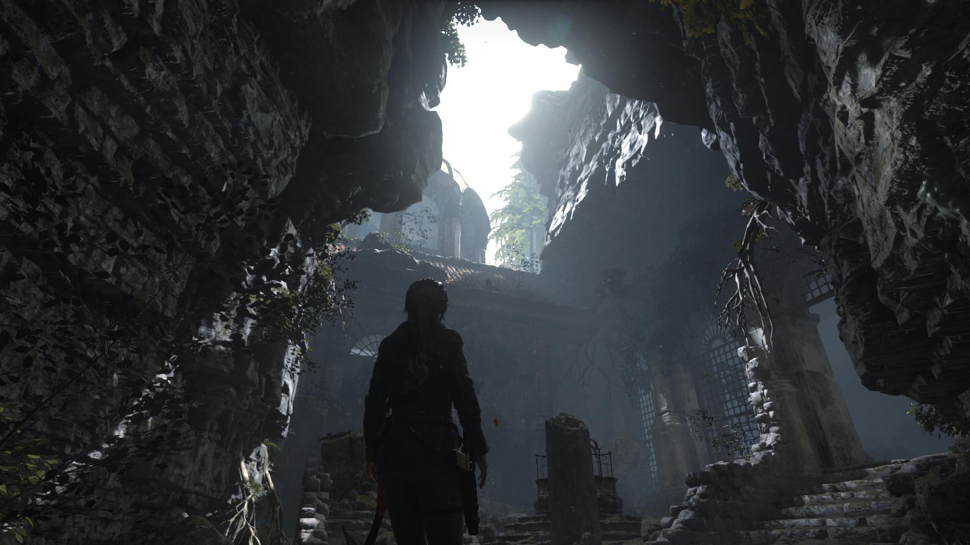 مقارنة بصور GIF للعبة Rise of the Tomb Raider على PC & Xbox One