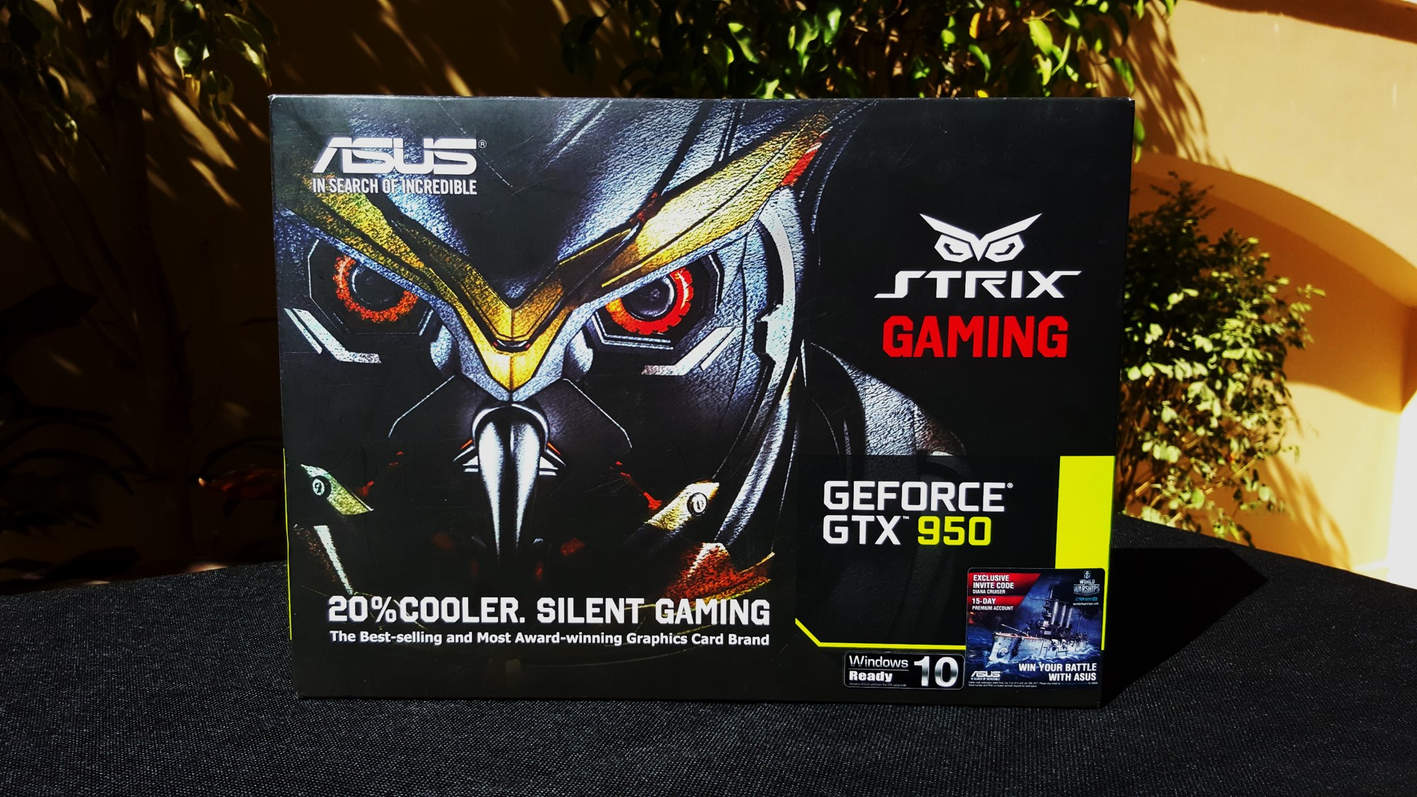 1-Asus GTX 950 Strix Gaming 2GB OC Box Front