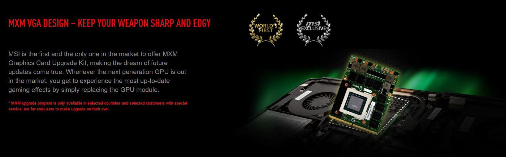 MXM SLI