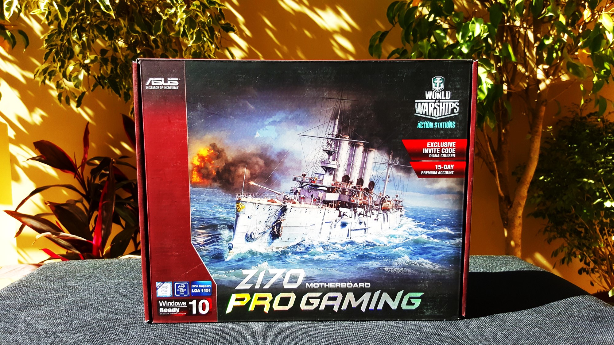 2- Asus Z170 Gaming Pro Cover Box Front