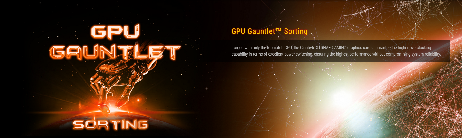 GPU Gauntlet sorting