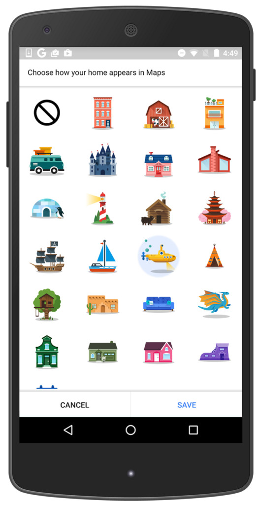 G maps sticers