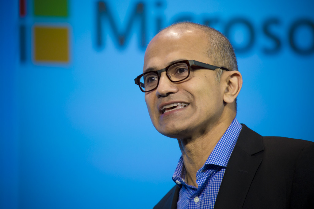 المدير التنفيذى لشركة ميكروسوفت Satya Nadella