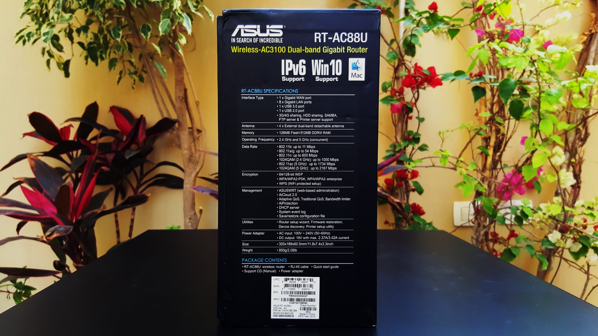 6-ASUS RT AC88U Wireless AC3100 Dual Band Gigabit Router