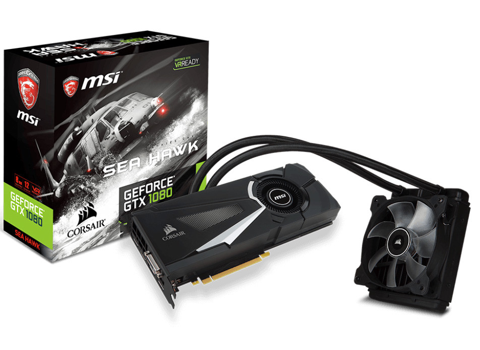 MSI GeForce GTX 1080 SEA HAWK