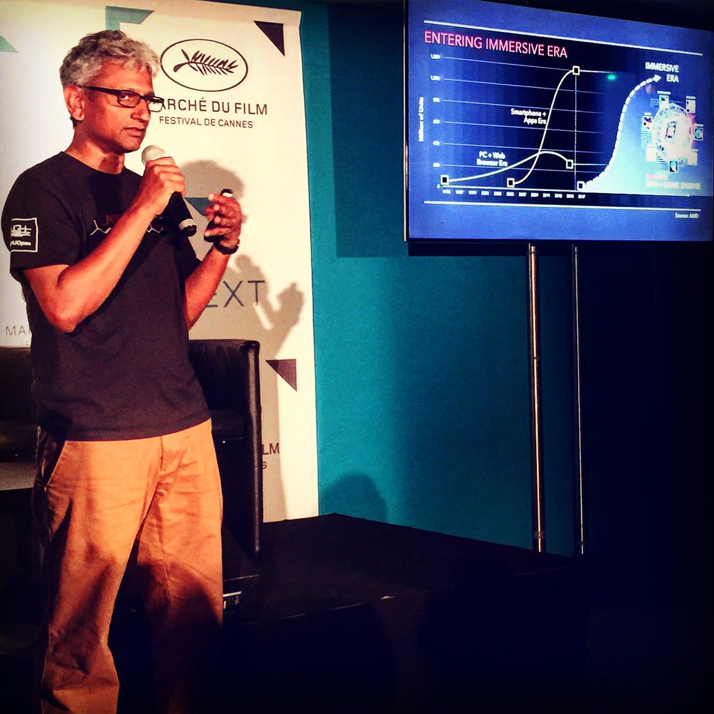 Raja Koduri keynote at Cannes Film Festival 2016-02