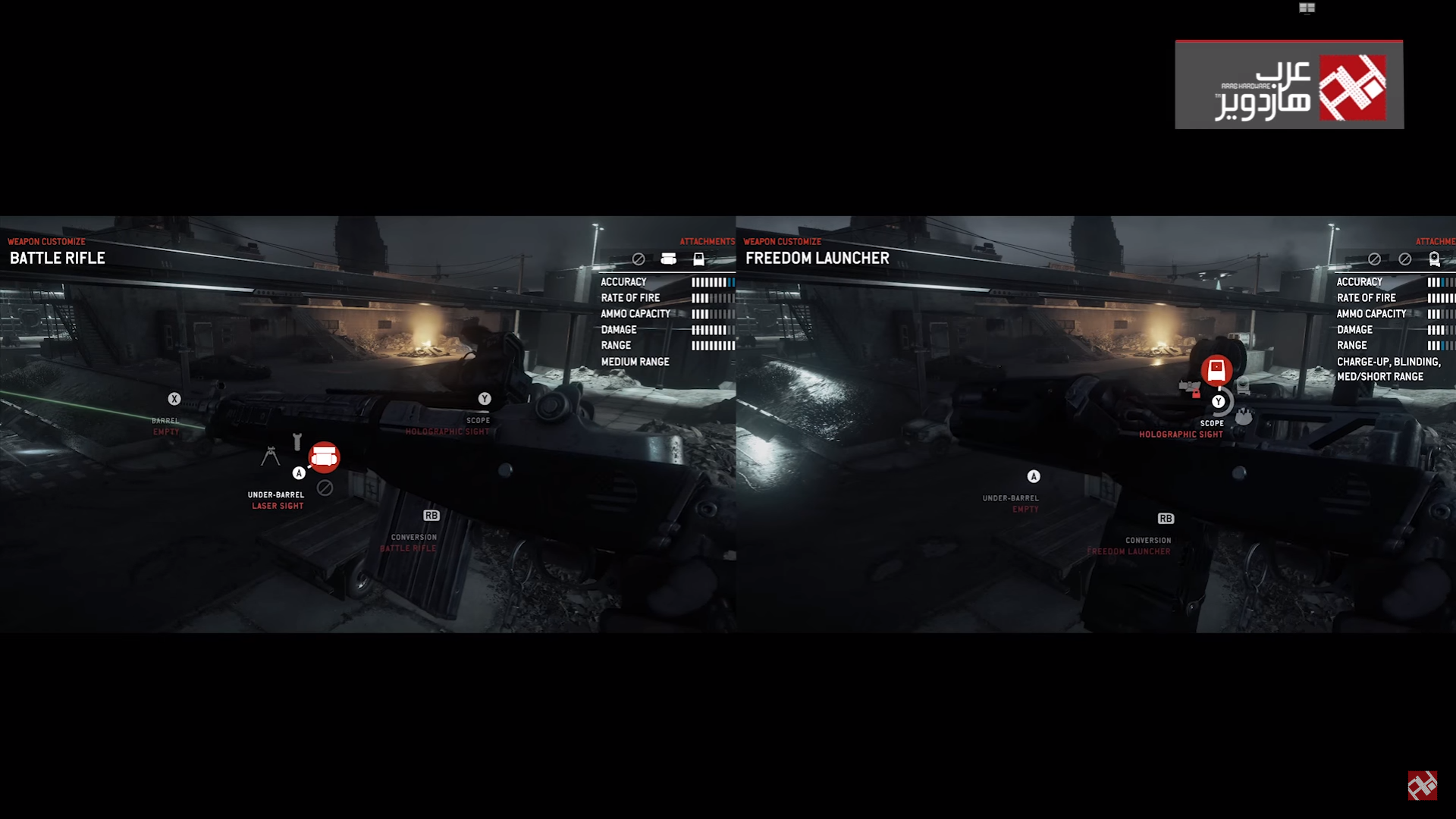 خمس خطوات لإضافة تعديلات على الأسلحة فى Homefront: The Revolution