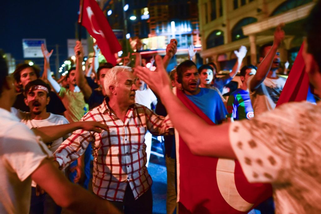 الإنقلاب في تركيا