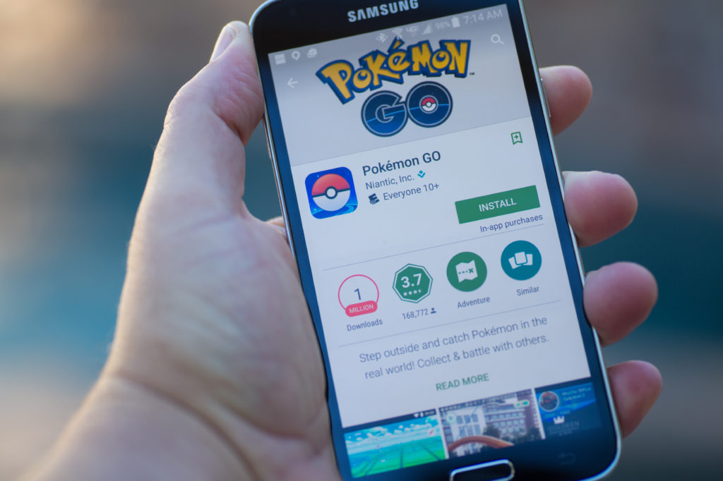 يوبي سوفت تعمل على تطوير لعبة واقع معزز جديدة مثل لعبة Pokémon Go