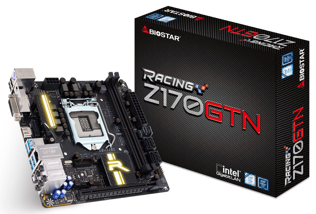 لوحة BIOSTAR Racing Z170GTN