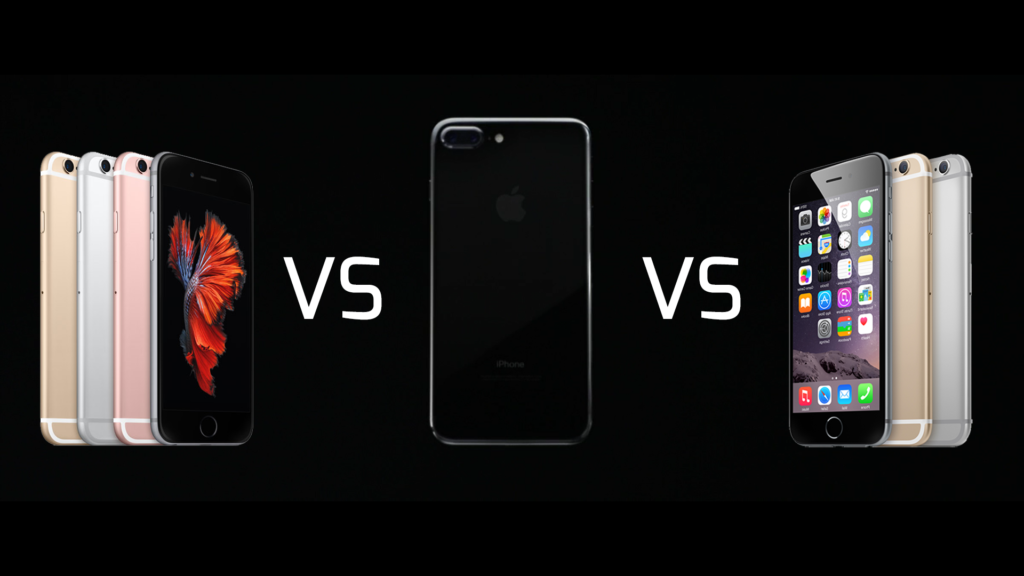 iPhone 6s VS iPhone 7 vs iPhone 6