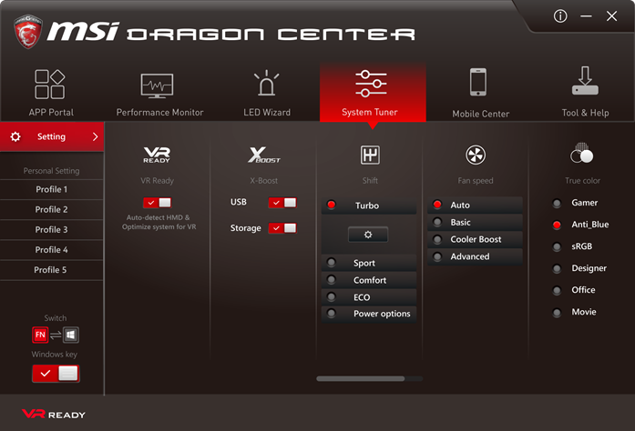 حاسوب MSI VR One