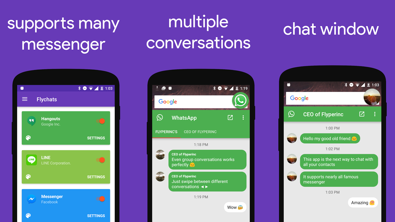 افضل التطبيقات و الالعاب الخاصة بالهواتف فى شهر اكتوبر 2016 افضل تطبيقات شهر اكتوبر - Flychat