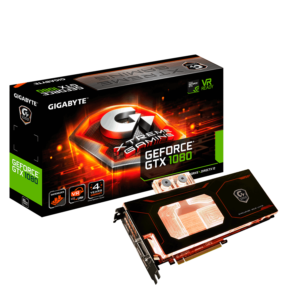 بطاقة جيجابايت GTX 1080 XTREME GAMING Waterforce WB