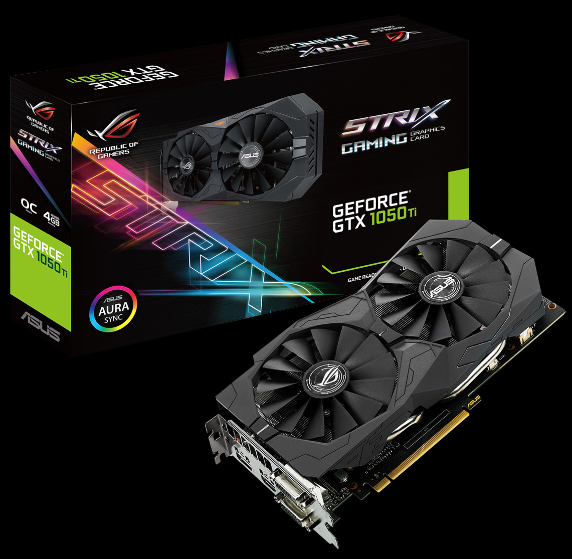 سلسلة بطاقات ASUS GTX 1050