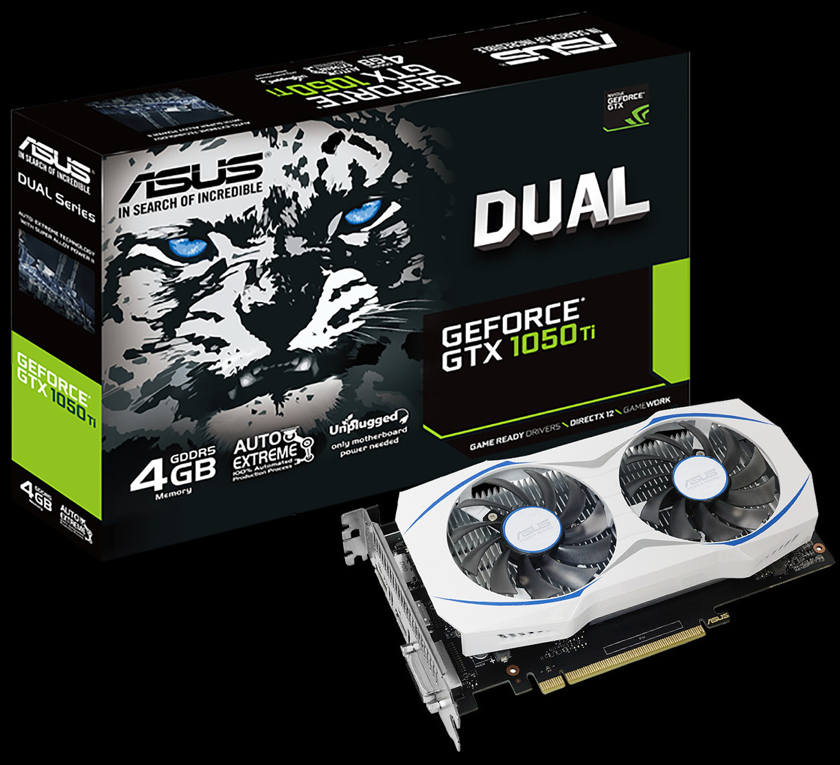 سلسلة بطاقات ASUS GTX 1050