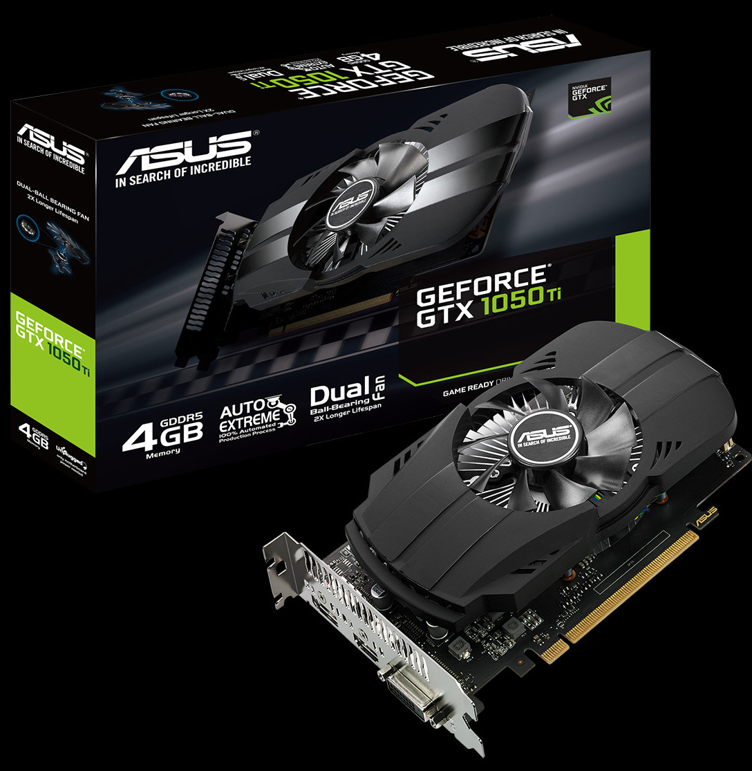 سلسلة بطاقات ASUS GTX 1050