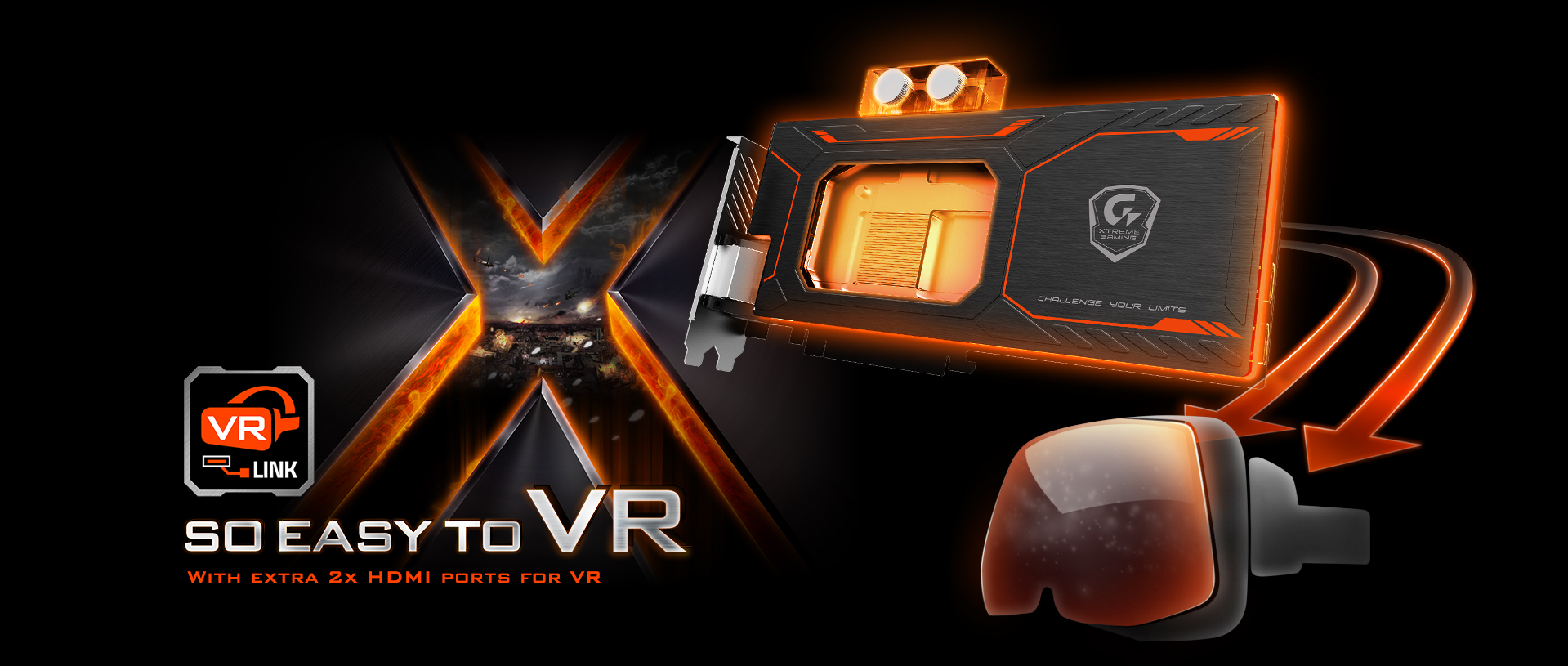 بطاقة جيجابايت GTX 1080 XTREME GAMING Waterforce WB