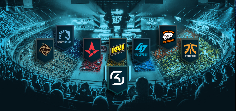 عدد كبير من الفرق التي أثبتت وجودها في عالم eSports