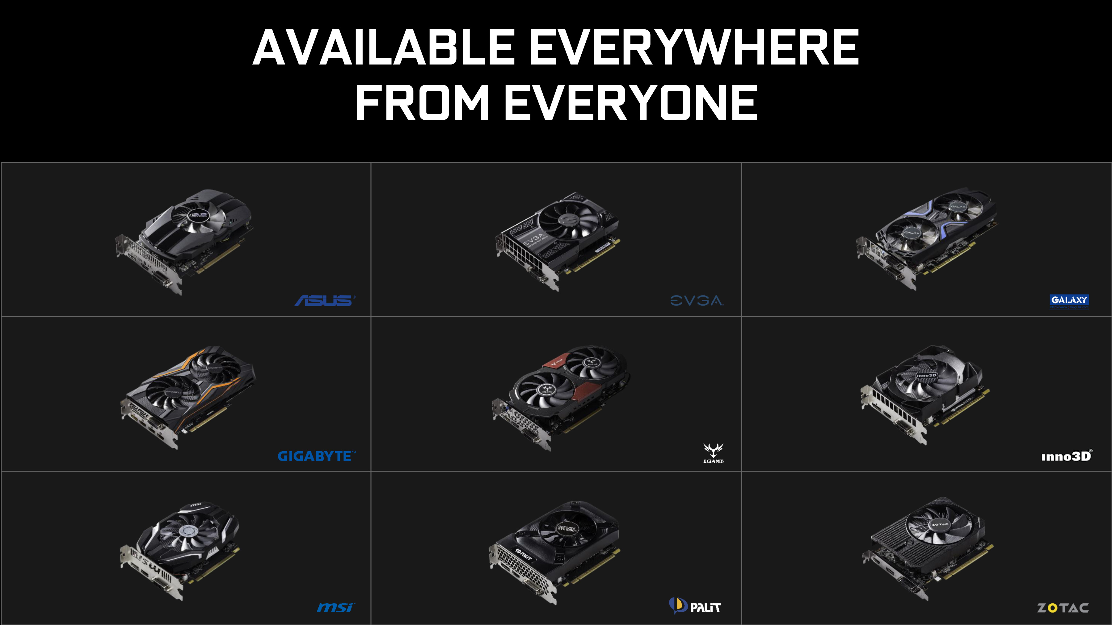 انفيديا تعلن رسمياً عن بطاقة GTX 1050 Ti و GTX 1050