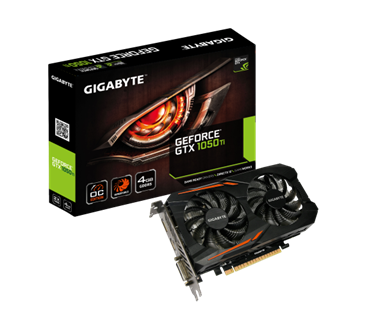 الإصدار الثالث: جيجابايت GTX 1050 Ti / GTX 1050 OC