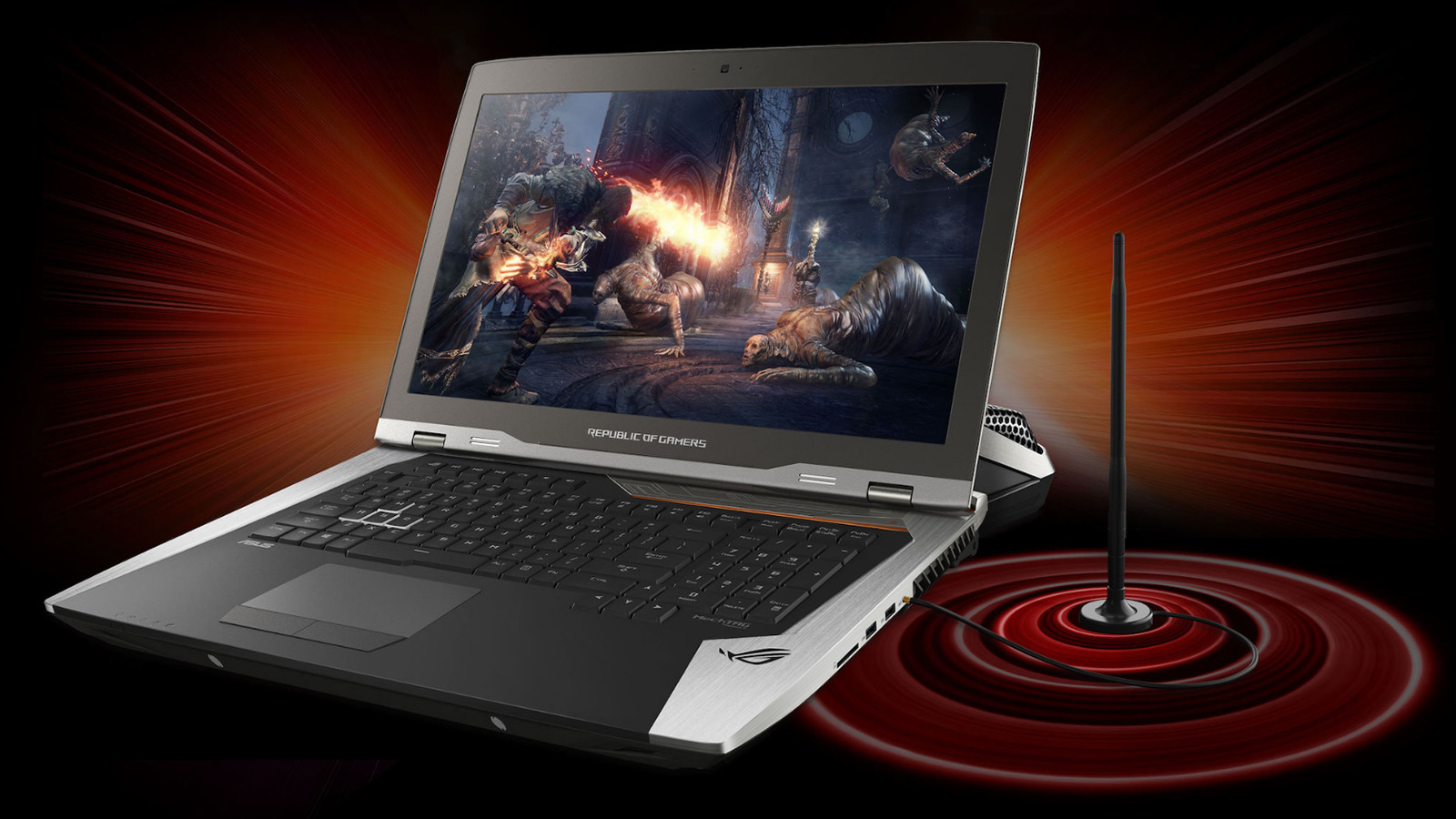 المحمول الأقوى ASUS ROG GX800