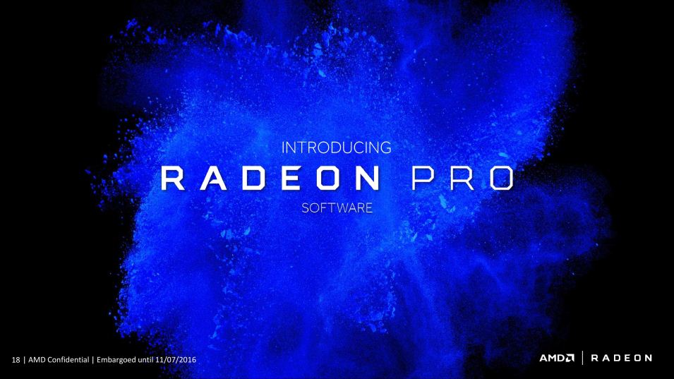 سلسلة بطاقات AMD Radeon PRO WX