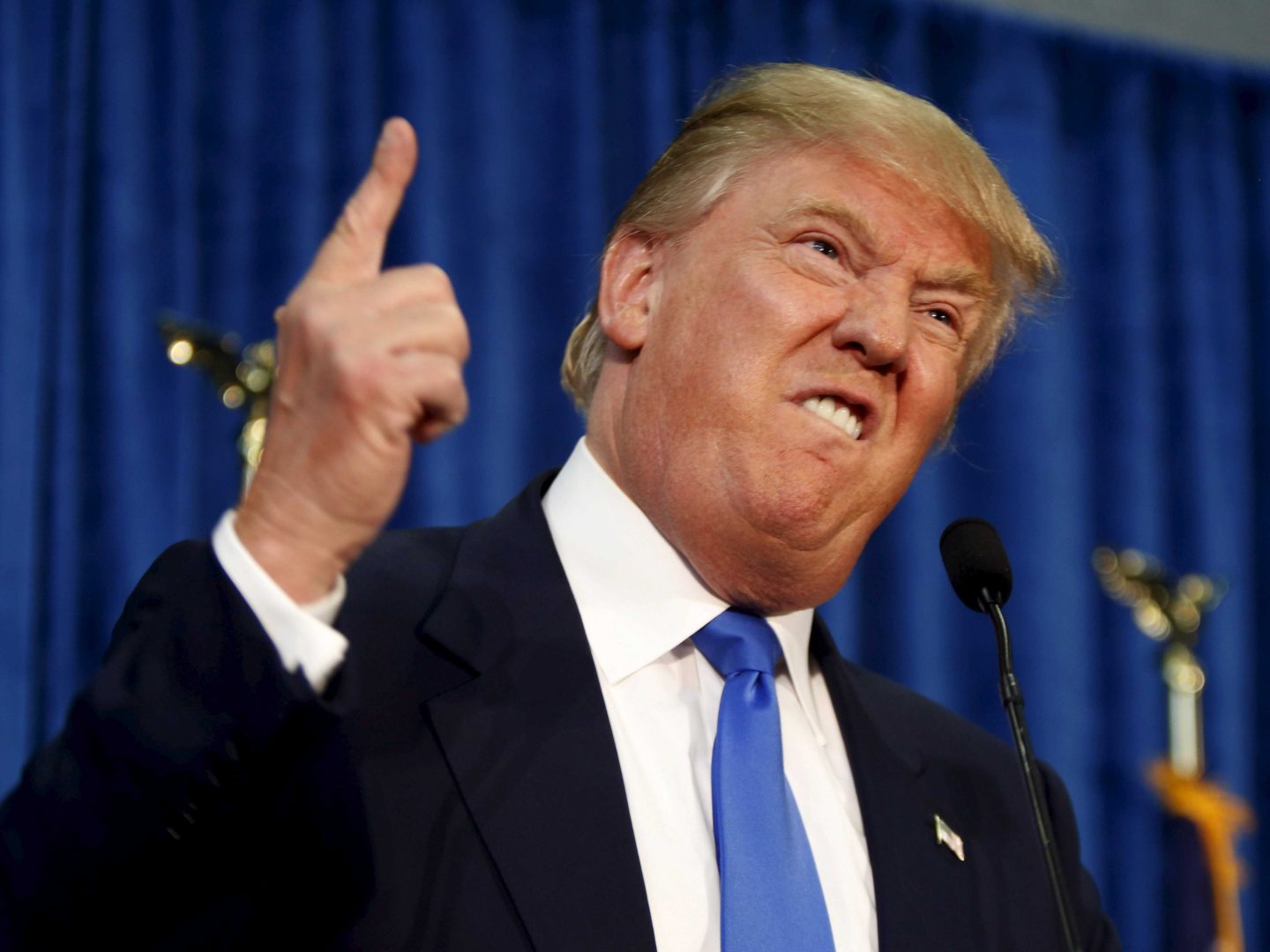 Angry Donald Trump دونالد ترامب غاضب