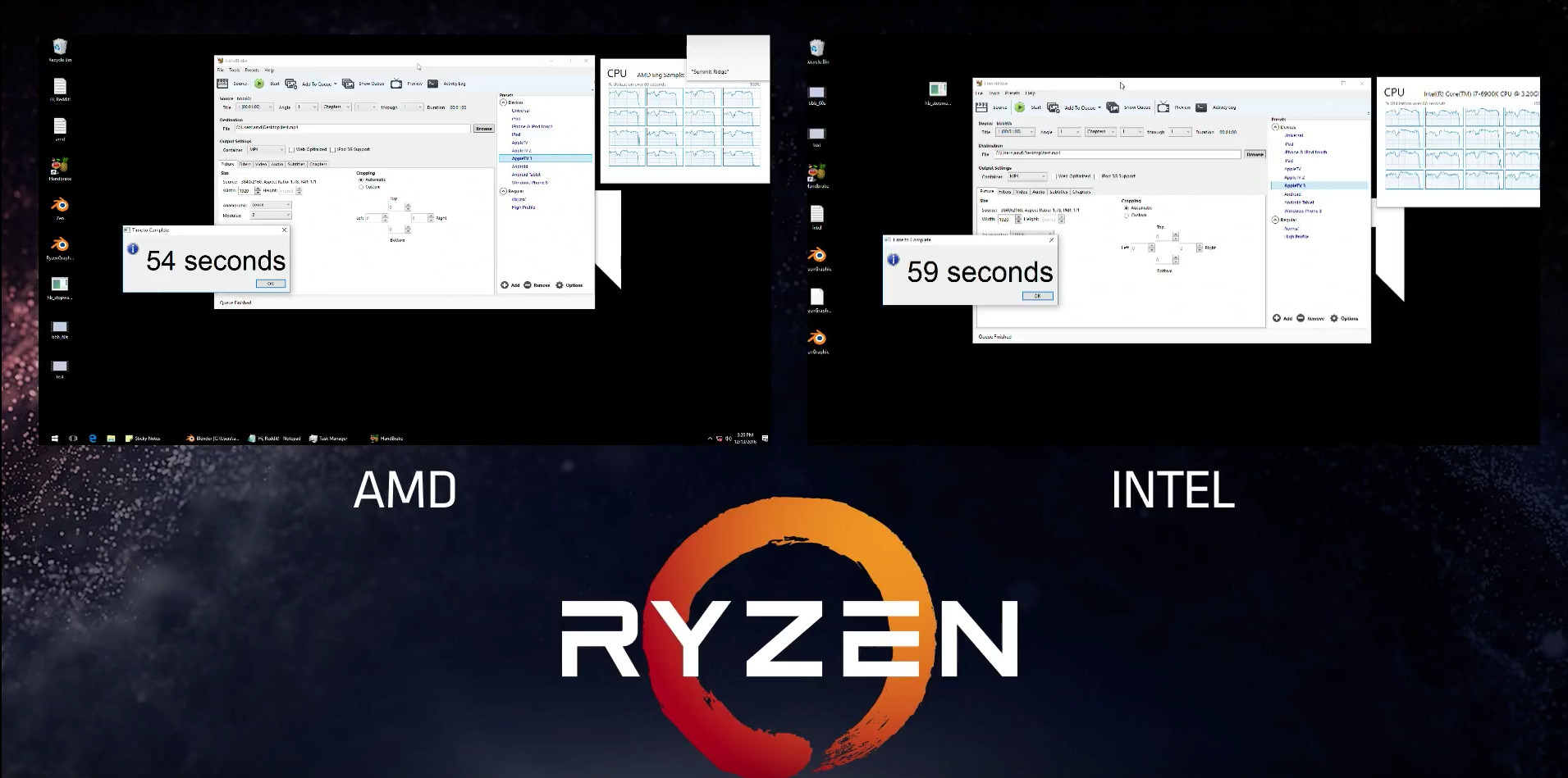 الإعلان عن معالج RYZEN ضمن حدث AMD New Horizon