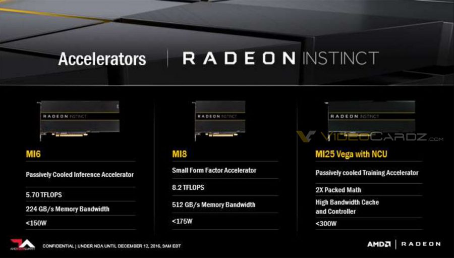 تعرف على بطاقات AMD Radeon Instinct المخصصة للتعلم العميق