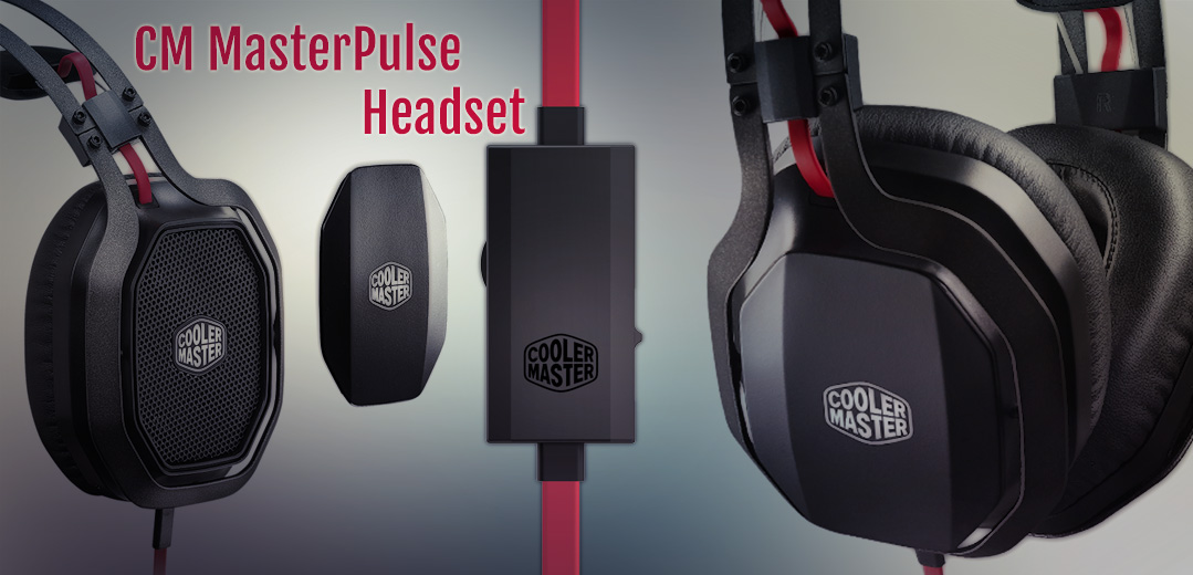 سلسلة سماعات الرأس Cooler Master MasterPulse