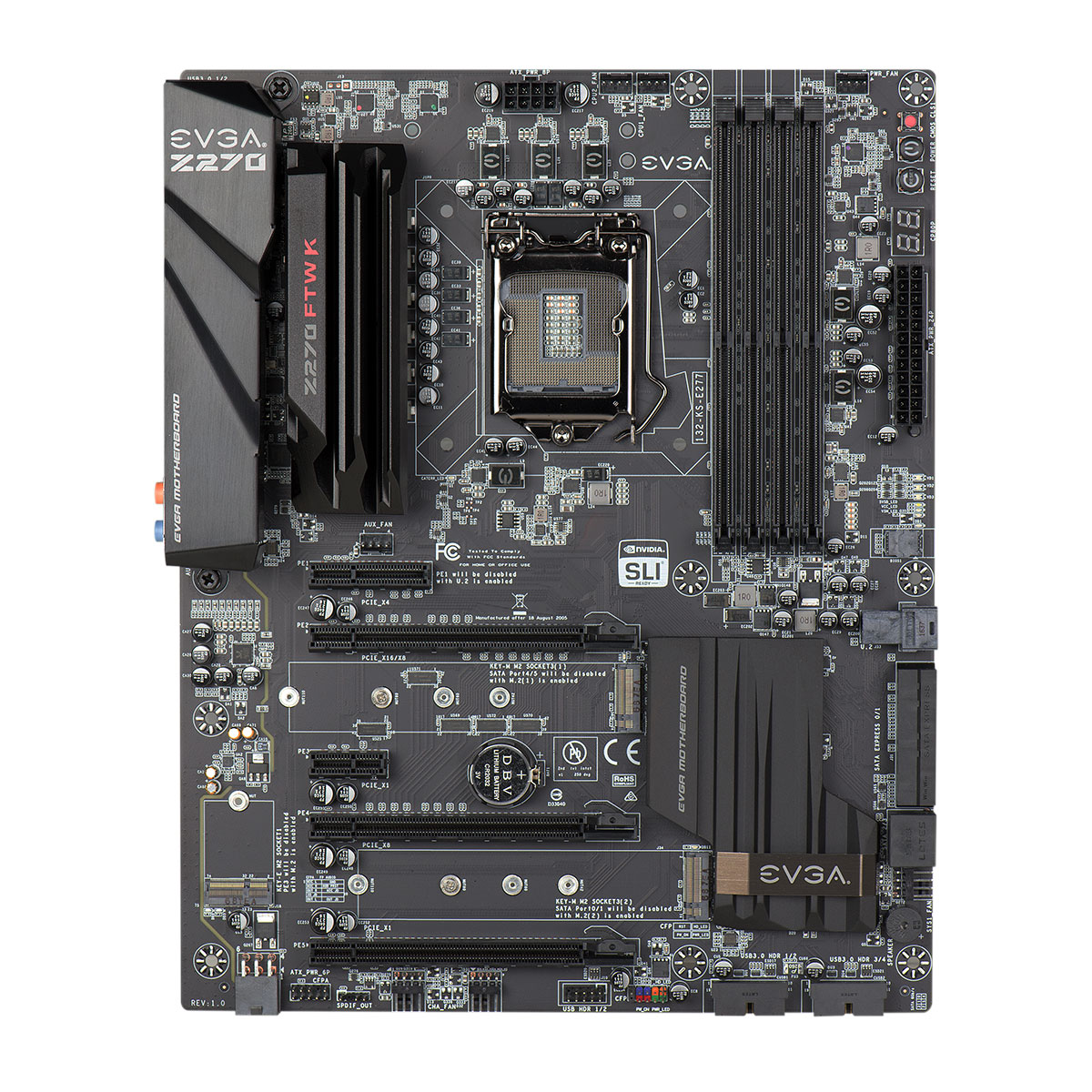 لوحة EVGA Z270 FTW K