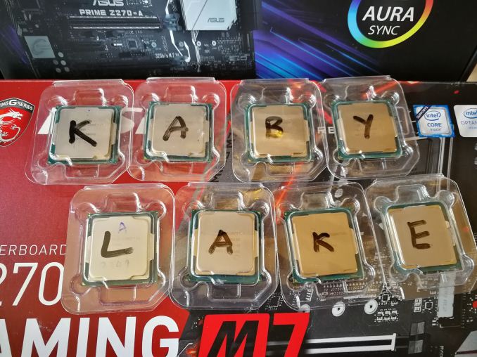 صدور المراجعات الرسمية لتشكيلة معالجات إنتل Kaby Lake