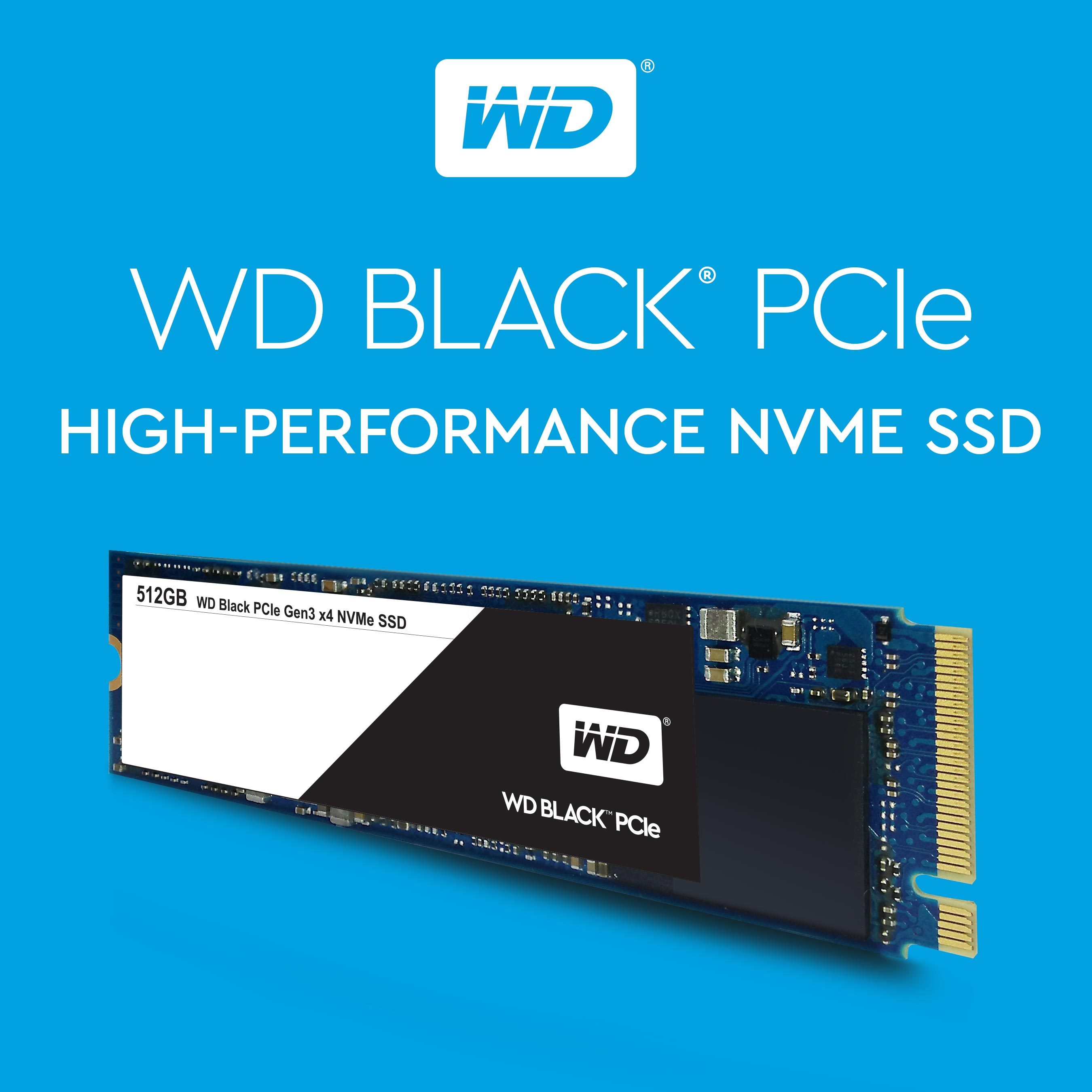 الإعلان عن الإصدار الأسود لقرص PCIe SSD من Western Digital