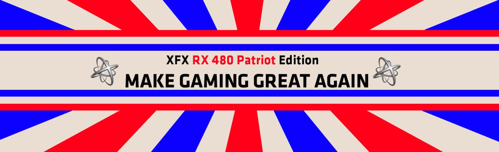 بطاقة XFX RX 480 Patriot Edition