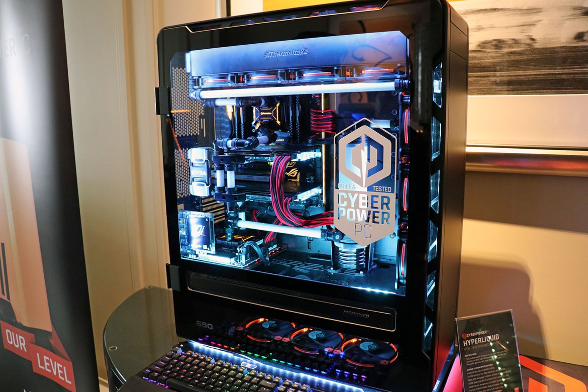 شاهد أقوى حواسب CyberpowerPC المكتبية Pro streamer II