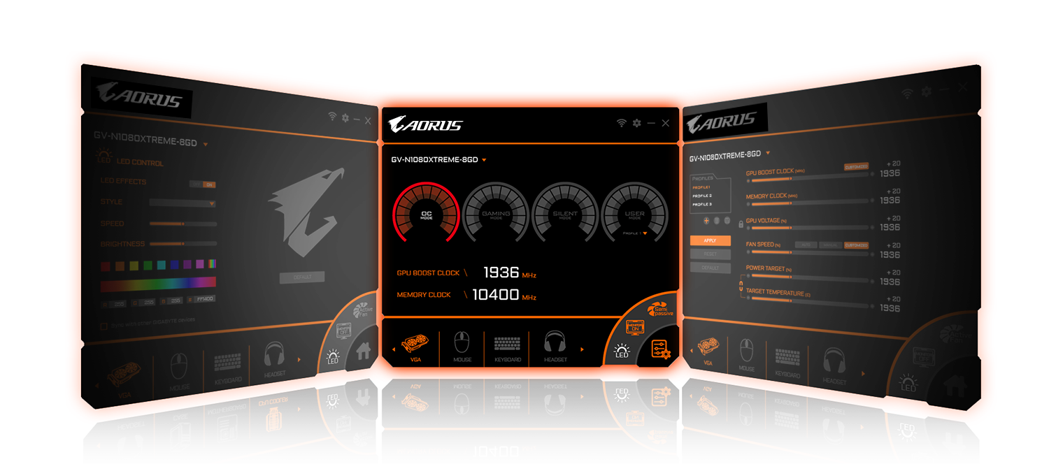 بطاقة جيجابايت GTX 1080 AORUS XTREME EDITION