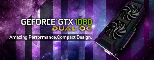 بطاقة GTX 1080 Dual OC الجديدة من Palit