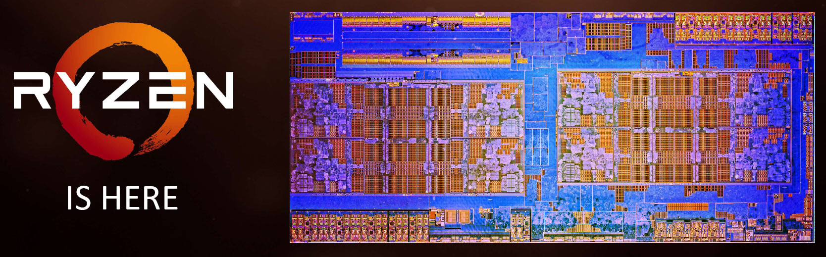 ما يقارب مليون معالج RYZEN سيتم شحنه للأسواق في شهر مارس