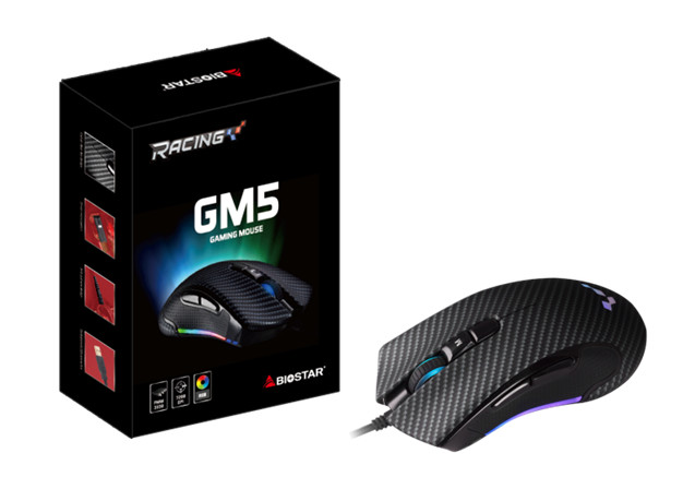 الكشف عن ماوس BIOSTAR Racing GM5 للاعبين بسعر 40 دولار