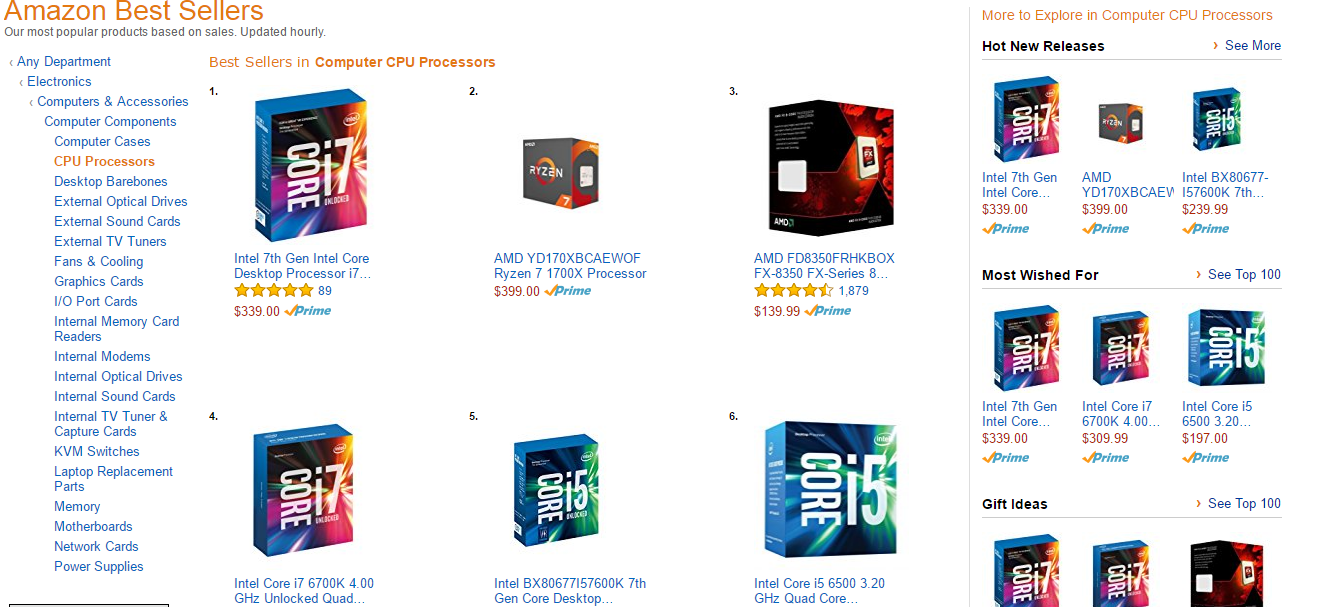ما يقارب مليون معالج RYZEN سيتم شحنه للأسواق في شهر مارس