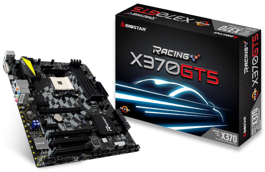الإعلان عن لوحة RACING X370GT5 الجديدة من BIOSTAR بسعر 150 دولار