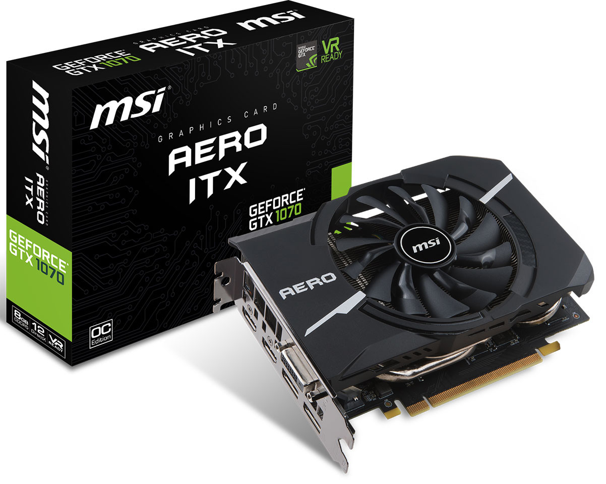 بطاقة GTX 1070 Aero ITX