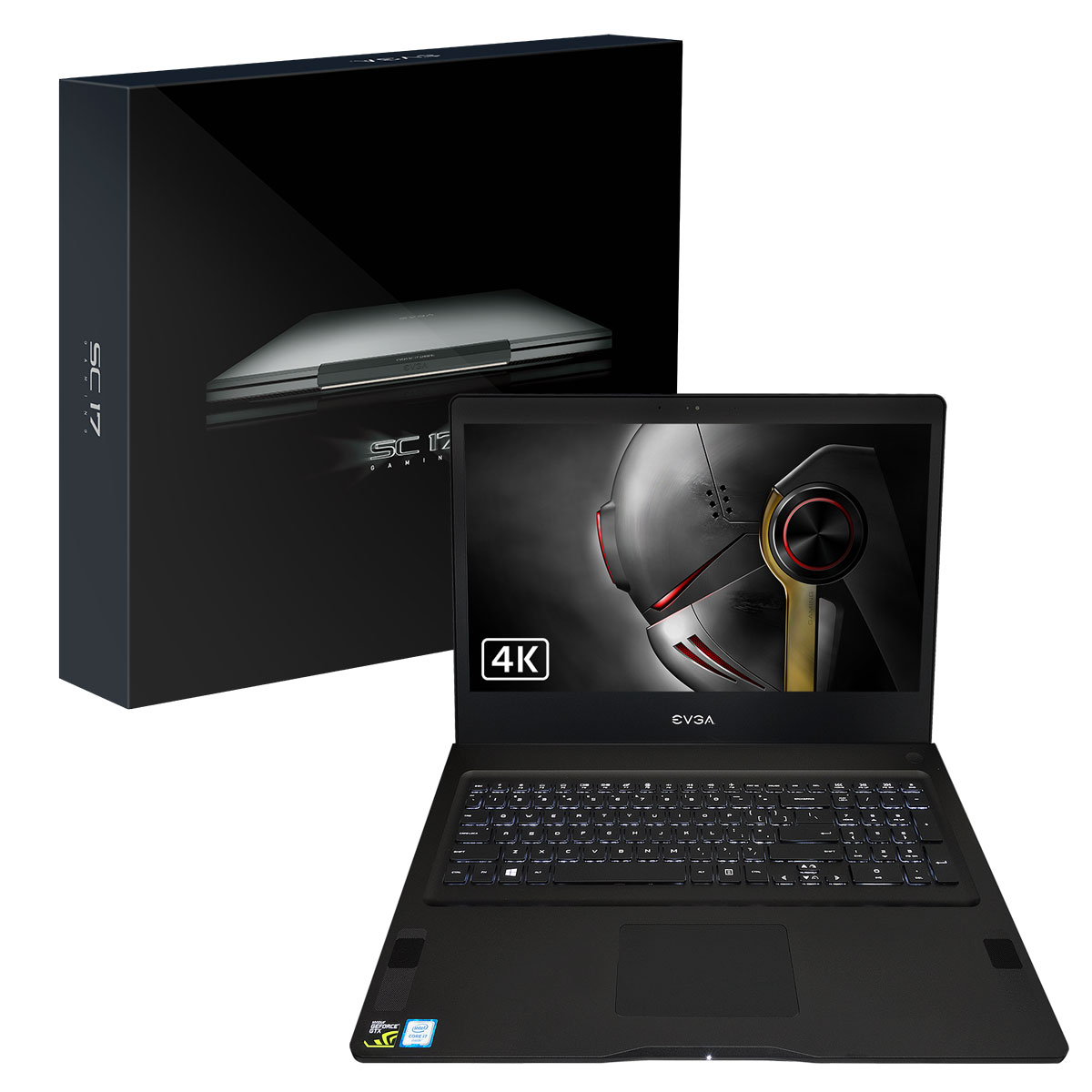 الكشف عن لابتوب EVGA SC17 1070 بشاشة 4K وبتقنية G-SYNC