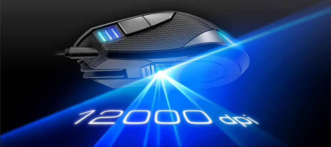 الكشف عن ماوس Cougar Revenger بمستشعر ضوئي قوي بحساسية 12000DPI