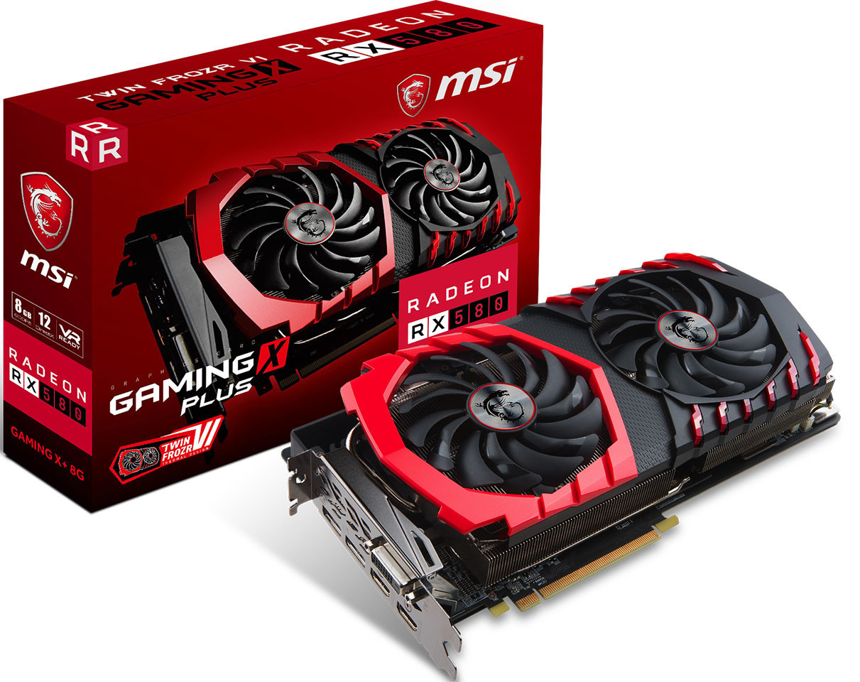 الإعلان عن بطاقات MSI RX 580/RX 570 الجديدة