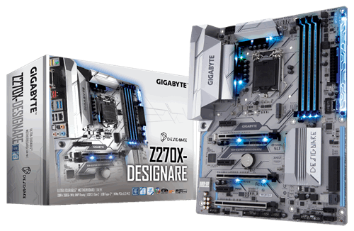 لوحة جيجابايت GA-Z270X-DESIGNARE تحصل على شهادة لتشغيل بطاقات Quadro