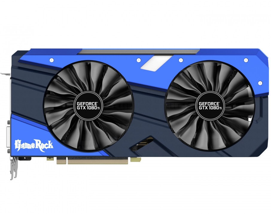 بطاقة Palit GTX 1080 Ti GameRock تغير مفهوم البطاقات مع 4 مراوح مزدوجة!