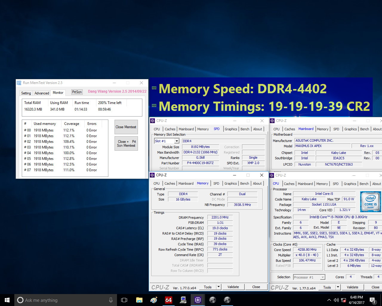 الإعلان عن أول حزمة ذاكرة G.SKILL DDR4-4333MHz 8GBx2 في الأسواق 